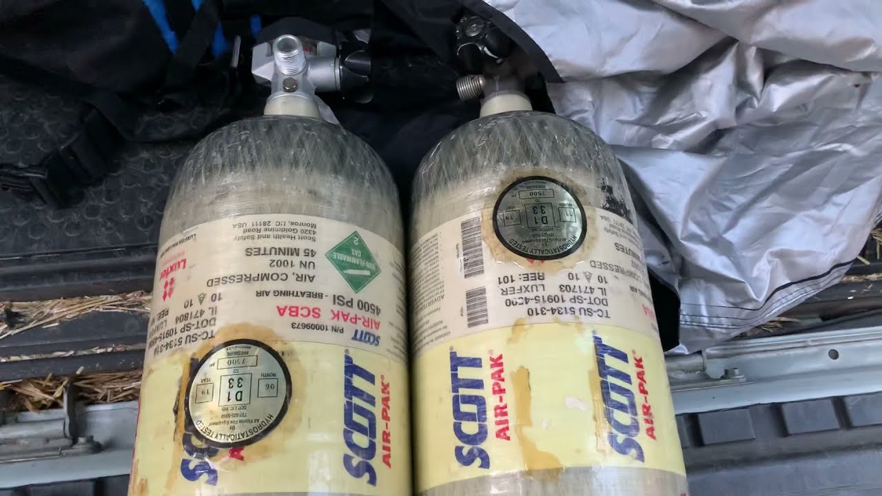 SCBA Air Tank Basics: Buying Used Fire Dept Tanks