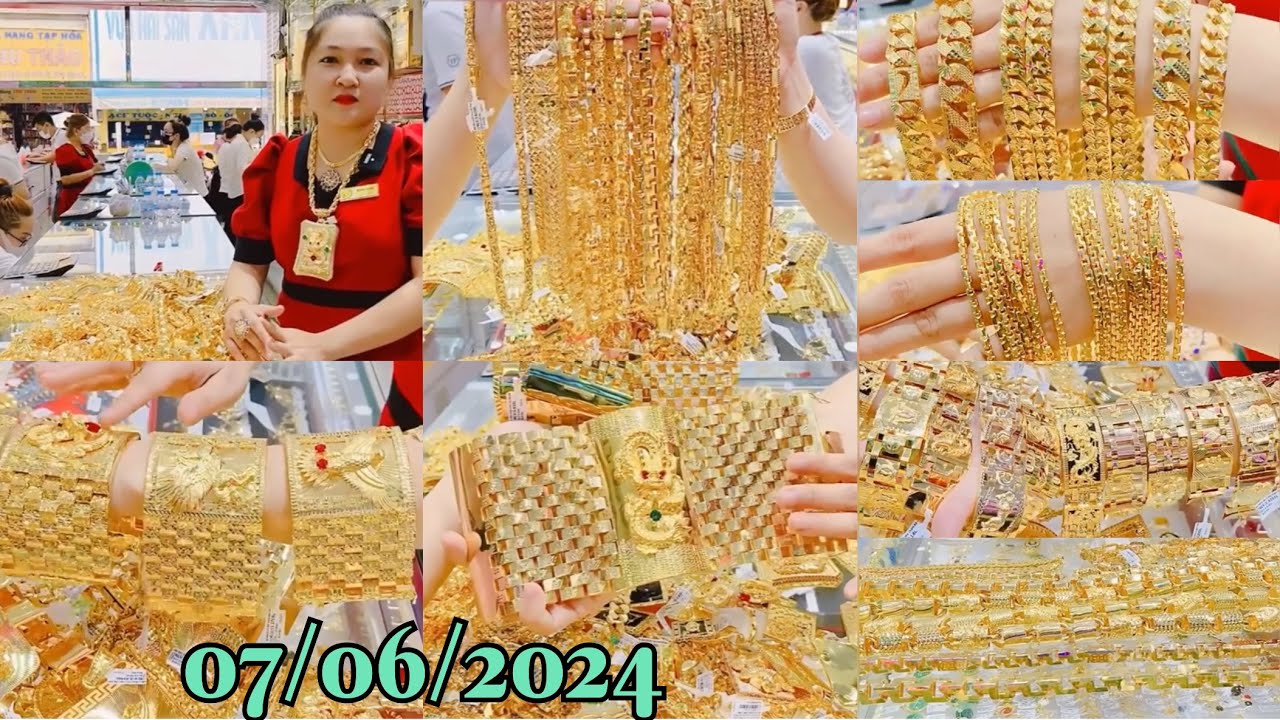 Tiệm Vàng Kim Thành Thảo Khui Hàng Vàng Cty 610 18k : Dây Chuyền, Lắc Tay, Mặt Dây Hàng Siêu Khủng.