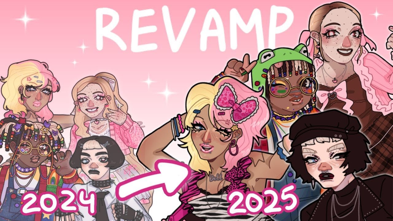 Revamping my Magical Girl story! (speedpaint, OC lore)