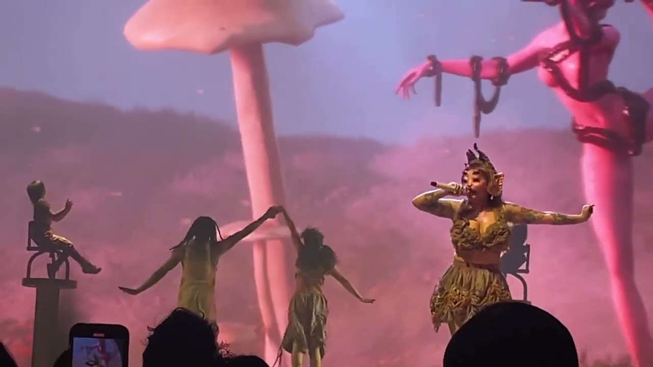 Melanie Martinez performing THE CONTORTIONIST Live at the Trilogy Tour in Inglewood 5/15/24 
