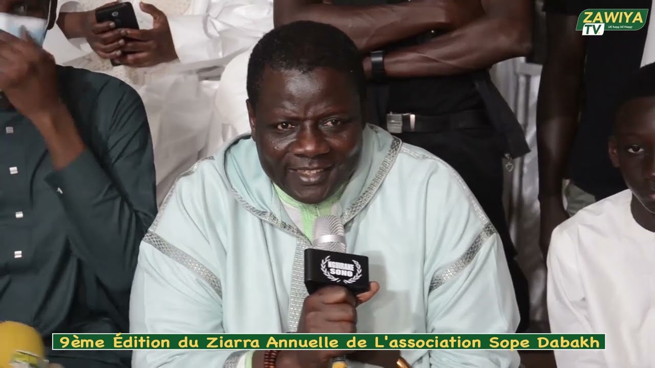 ▶️🔴Ziara annuel Association sope Mame Abdou Aziz Sy Dabakh, déclaration de Serigne Alpha Sy.