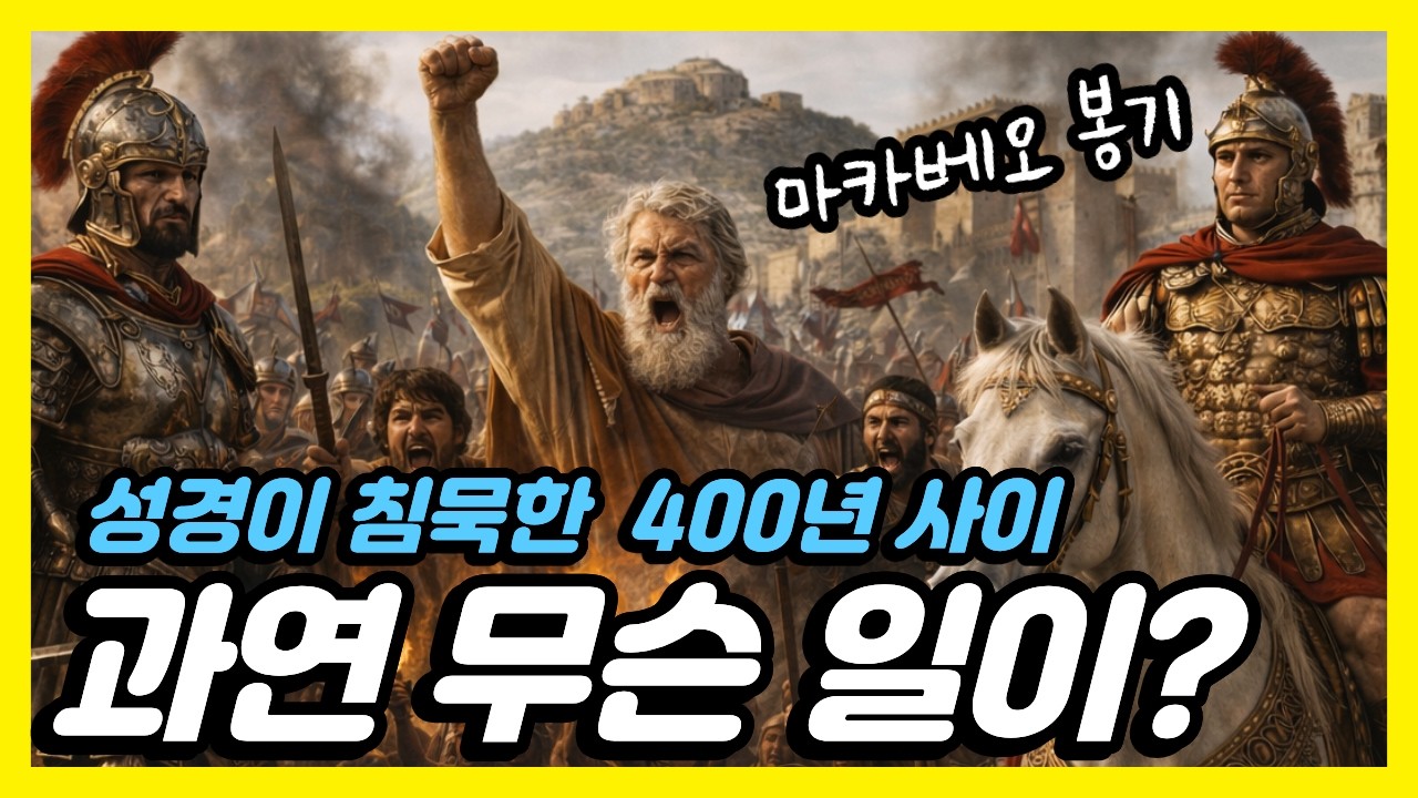 틀어놓고 주무세요. 성경이 침묵한 400년, 그 사이 과연 무슨일이 있어나? | 중간광고X | 잠들기전 이야기 세계사 | 수면 오디오북