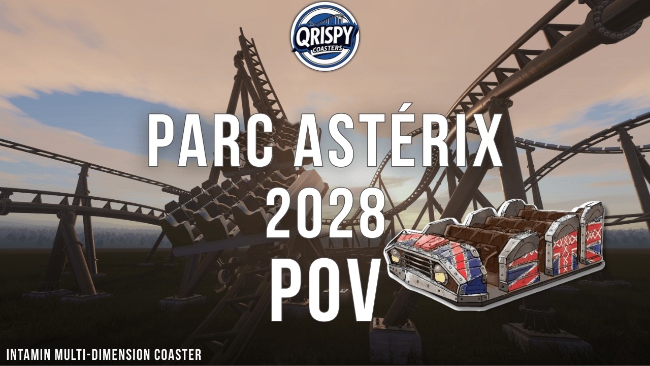 Parc Ast&eacute;rix&rsquo;s 2028 Multi-Dimensional Coaster REVEALED! (Drone + POV Footage)