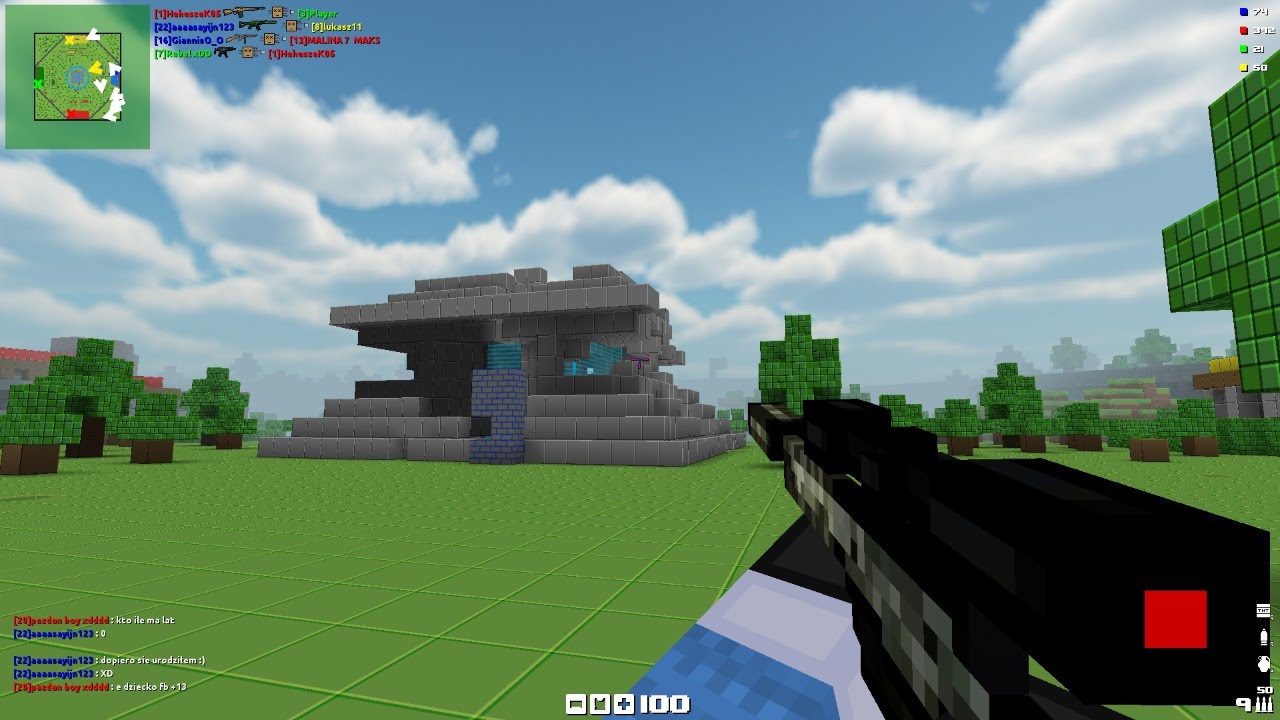 Blockade 3D- Gameplay with L96A1MOD (premium)