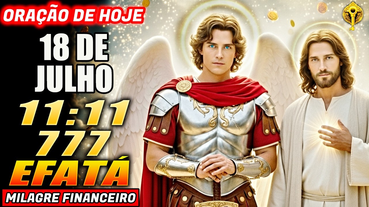 1111 777 EFATÁ ✨ O Segredo Espiritual de Jesus e São Miguel Para Milagre Financeiro