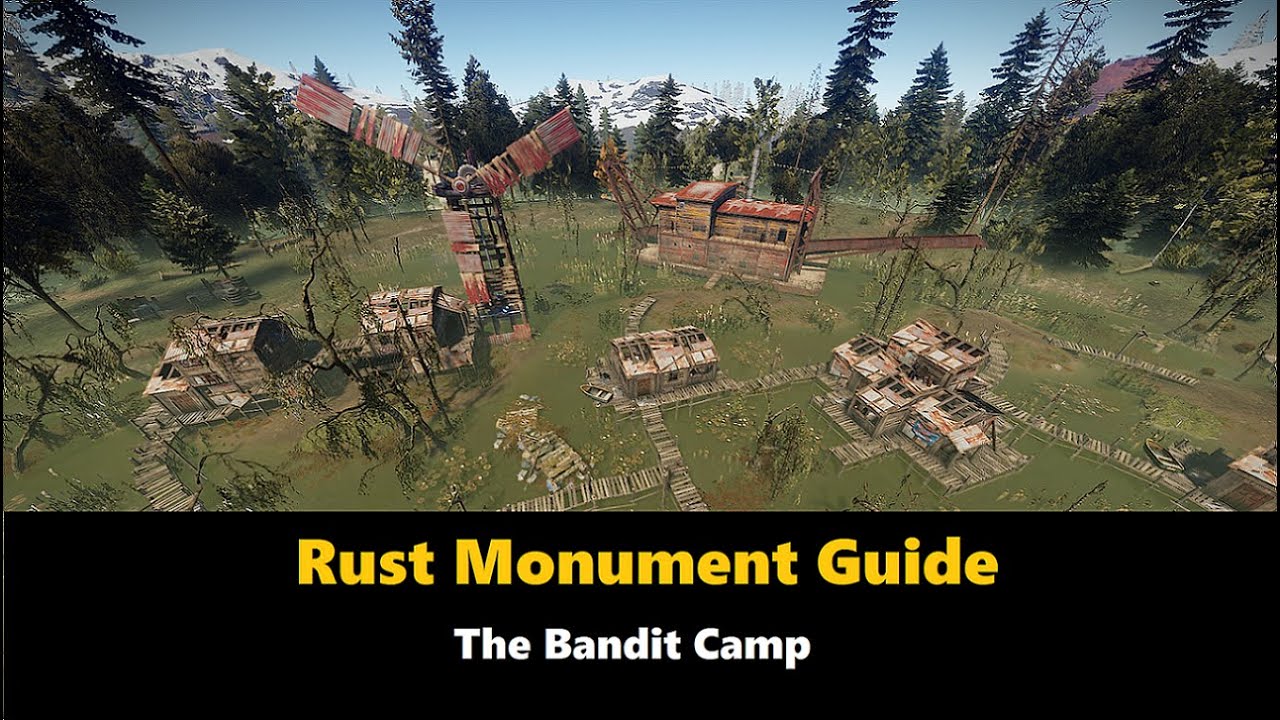 Rust Monument Guide - The Bandit Camp