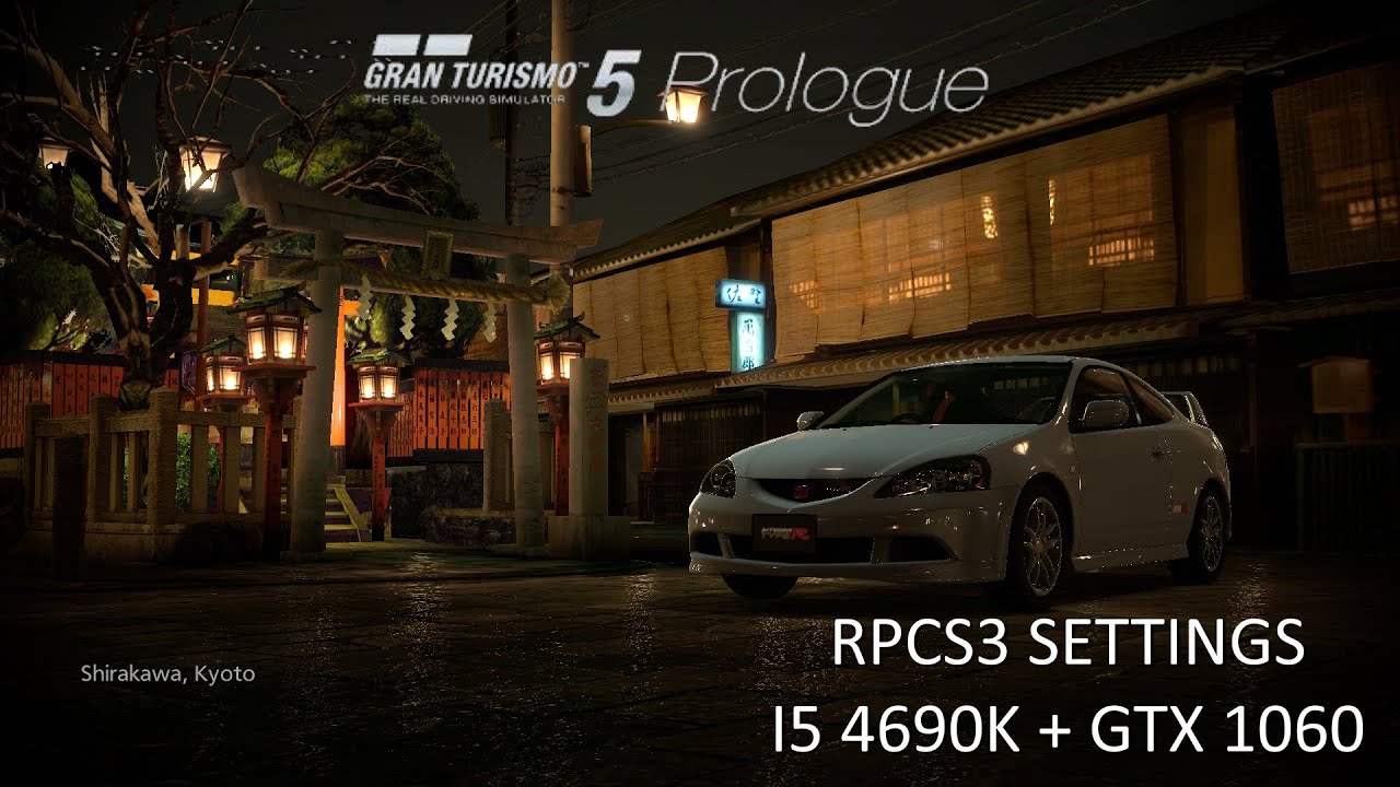 Gran Turismo 5 Prologue | RPCS3 | i5 4690K | GTX 1060 | Vulkan