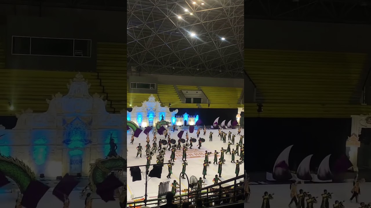sea dragon snake MB Jawaahirul Himah Piala Raja HB CUP 2024 #marchingband #2024  #field #piala #raja