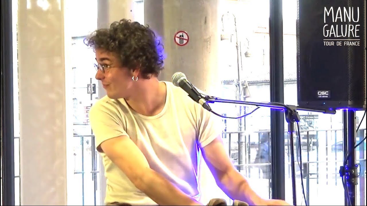 [Manu Galure] J'ai dormi - Concert à la Médiathèque du Grand Narbonne  le 16 octobre 2019