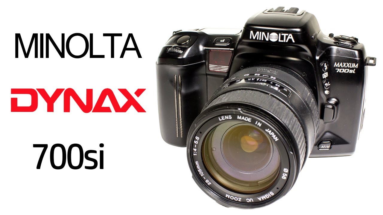 How To Use Minolta Maxxum Dynax 700 si Camera