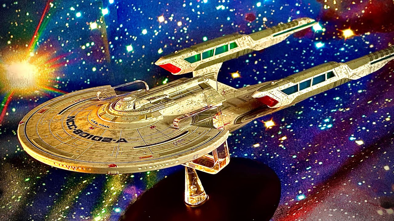 Star Trek: USS Titan-A from ST: Picard (Fanhome Starships Collection)