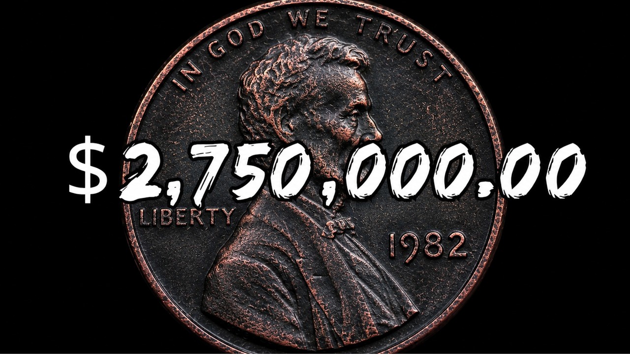 1982 ERROR LARGE DATE PENNY WORTH $475000+ !