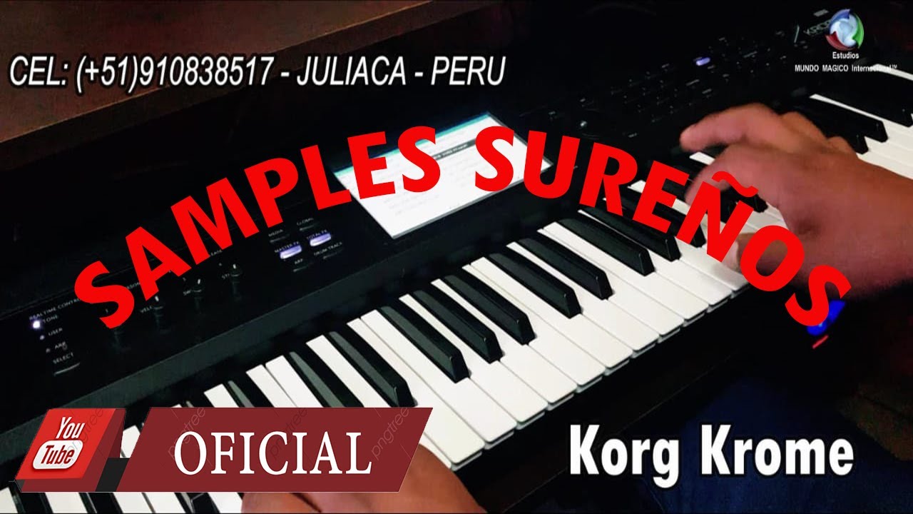 KORG KROME - SAMPLES CORALI CUMBIA SURE&Ntilde;A PAK N&ordm;2
