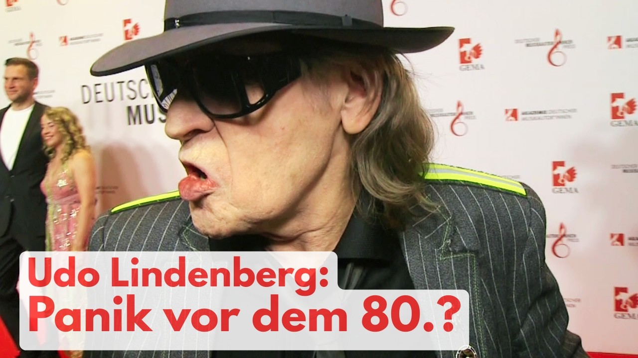 Udo Lindenberg wird 80: Panik-Interview! Zwei Fragen an den Kult-Rocker... Musikautorenpreis 2026