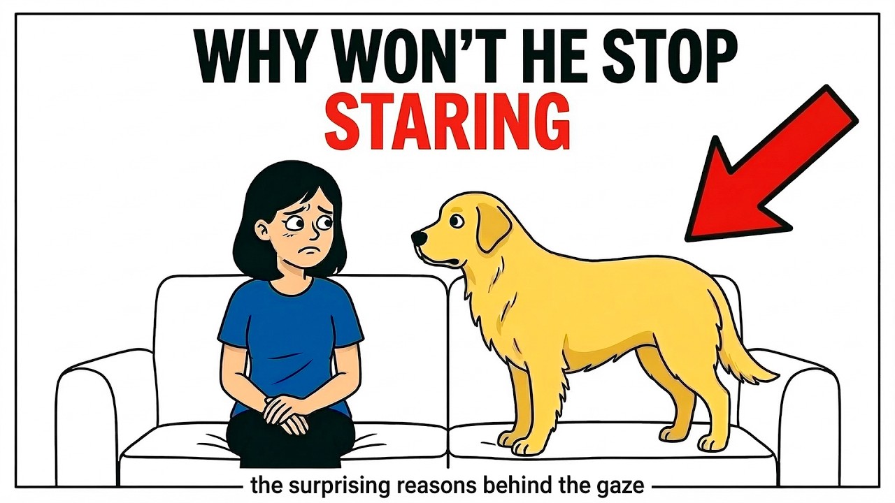 When Your Dog Stares at You, This Is What They're Desperately Trying to Tell You