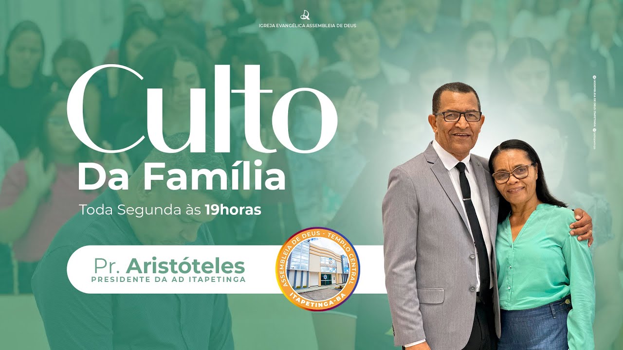 LIVE I CULTO DA FAMILIA I 26/01/2026