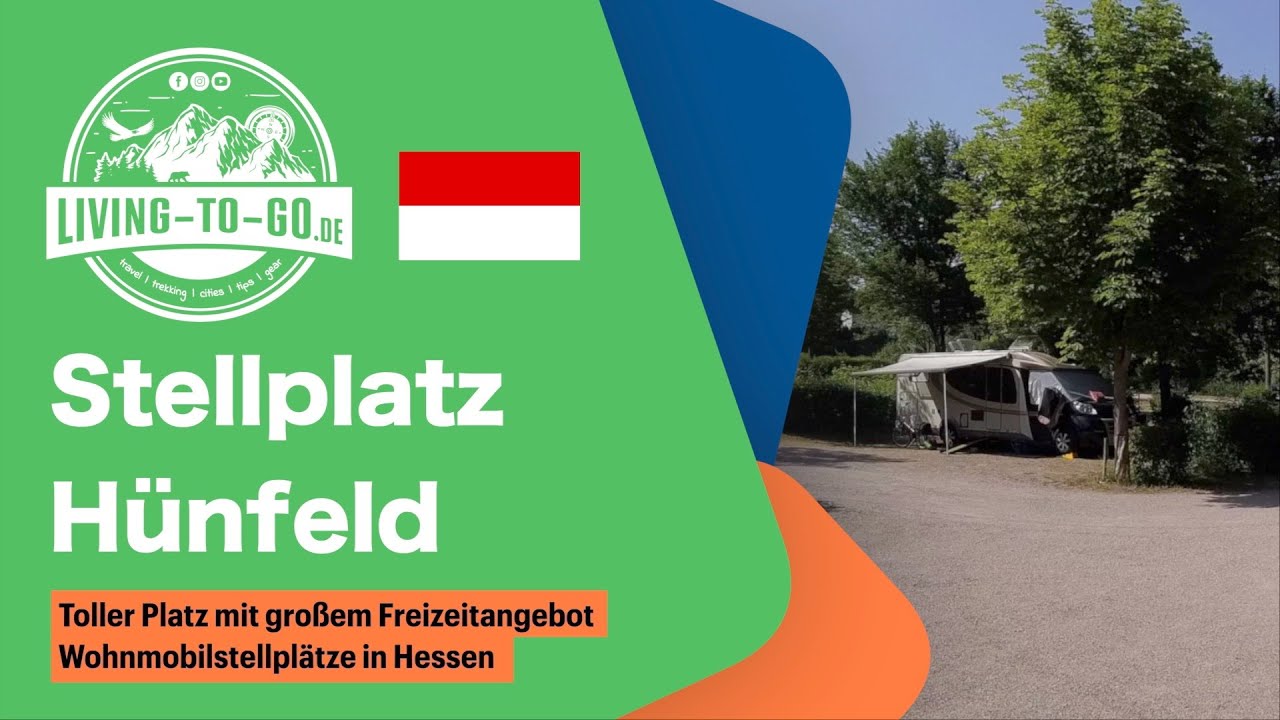 Wohnmobilstellplatz Hessisches Kegelspiel in Hünfeld.  Toller Platz mit großem Freizeitangebot.