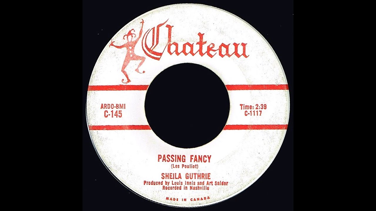 Sheila Guthrie - PASSING FANCY  (1962)