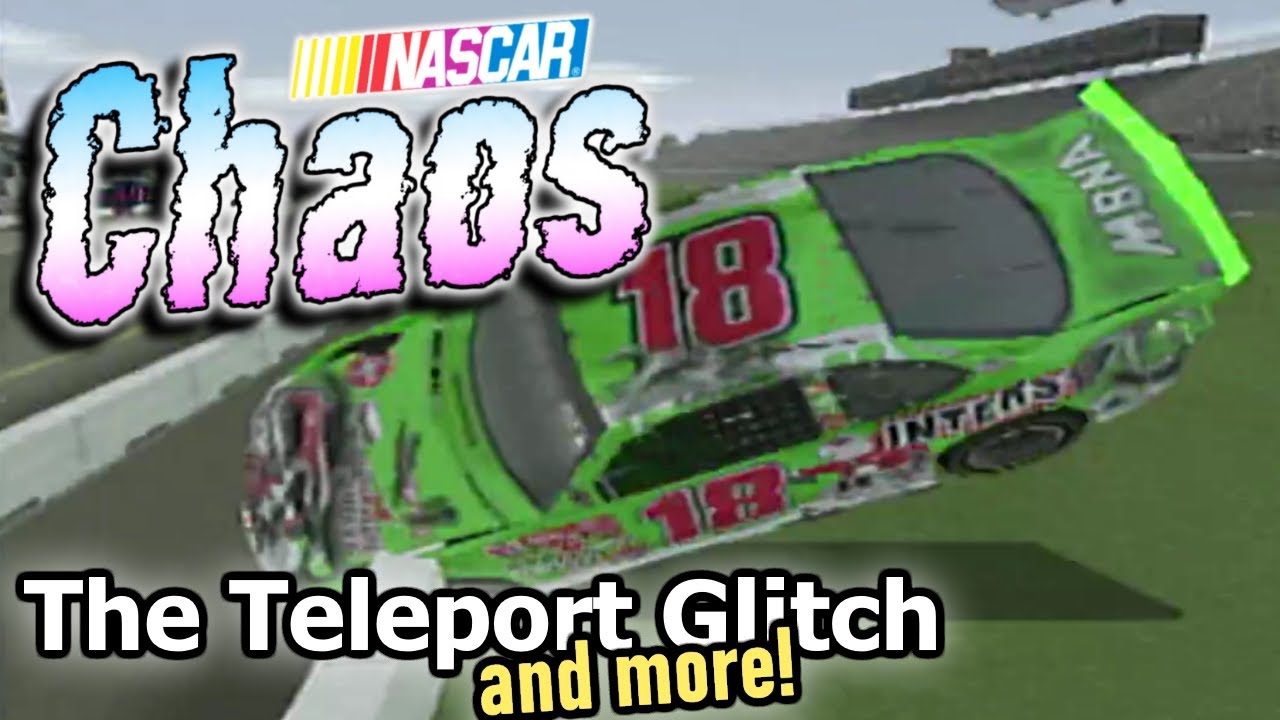 The CHAOS of NASCAR Games: Undiscovered Glitches, Mortar Bouncing and MORE!
