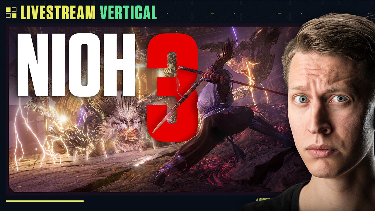 V: Switchglaive Samurai on Nioh 3 ⚔️ Lets Play - New Soulslike