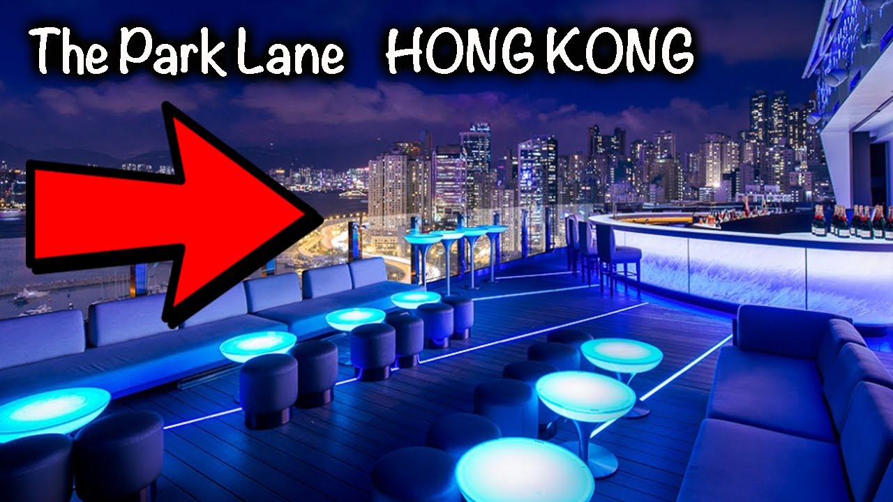 The Park Lane Hong Kong A Pullman Hotel  |  SKYE Rooftop bar Causeway Bay