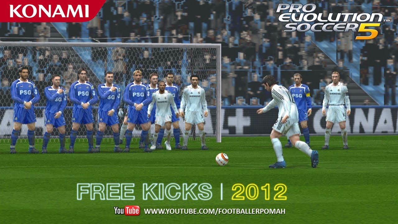 PES 5 | Free kicks [best of 2012]