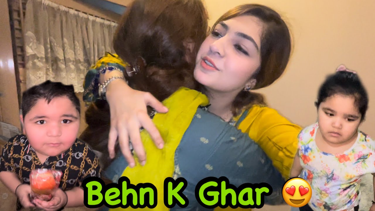 Haim aur Parishay Ki Khala K Ghar Gaye Mubarak Bad Dene 😍😍
