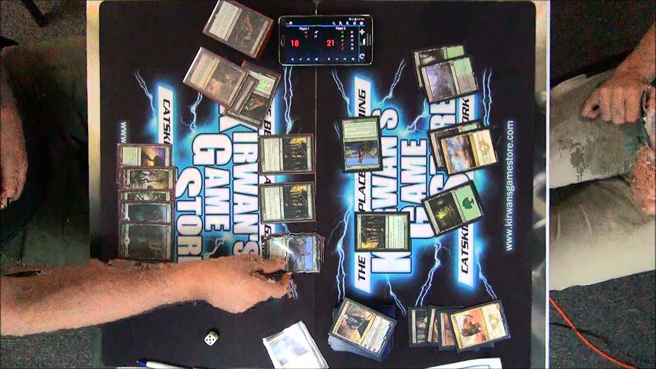 Standard MTG Magic - Azban Midrange vs BUG Control G1 121214
