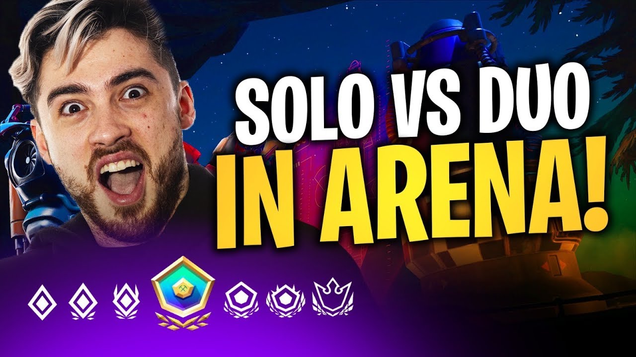 Il SOLO vs DUO PIÙ BELLO DI SEMPRE in Arena! | FORTNITE ITA