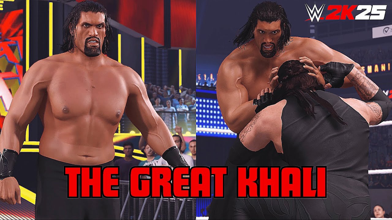 WWE 2K25 - The Great Khali Entrance, Signature, Finisher, & Victory (Dunk & Destruction DLC Pack)