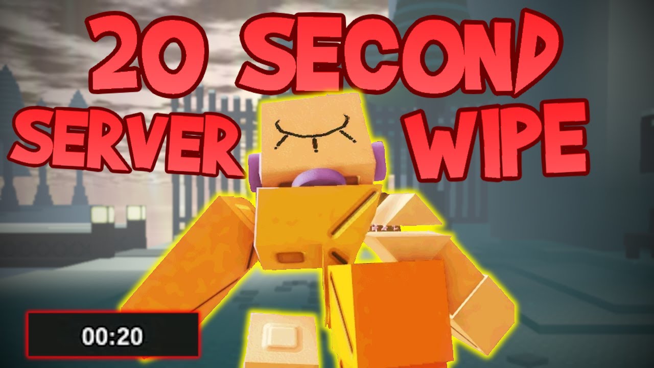 SERVER WIPING with only 20 SECONDS LEFT?! (Die Of Death)