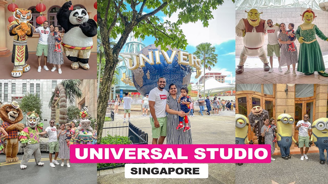 Universal Studio | Meet our Favourite characters | Singapore |Travcup