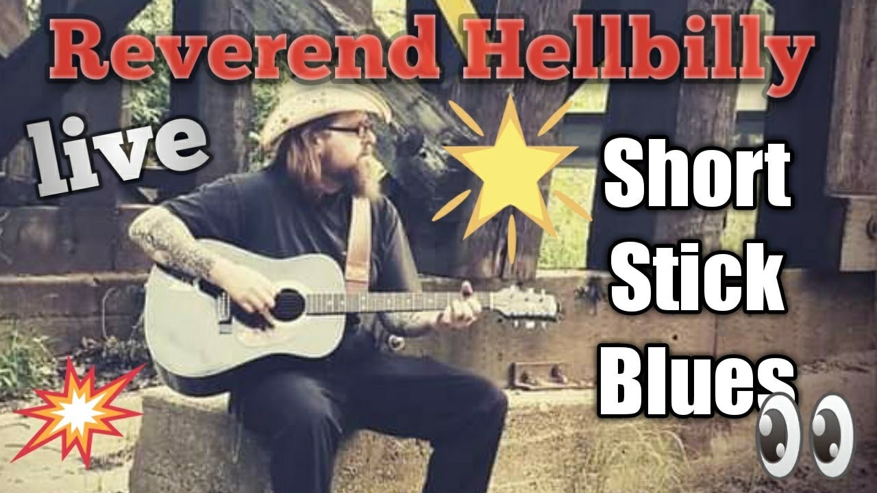 Reverend Hellbilly live ,Short Stick Blues,Rockabilly outlaw country lapcaster,