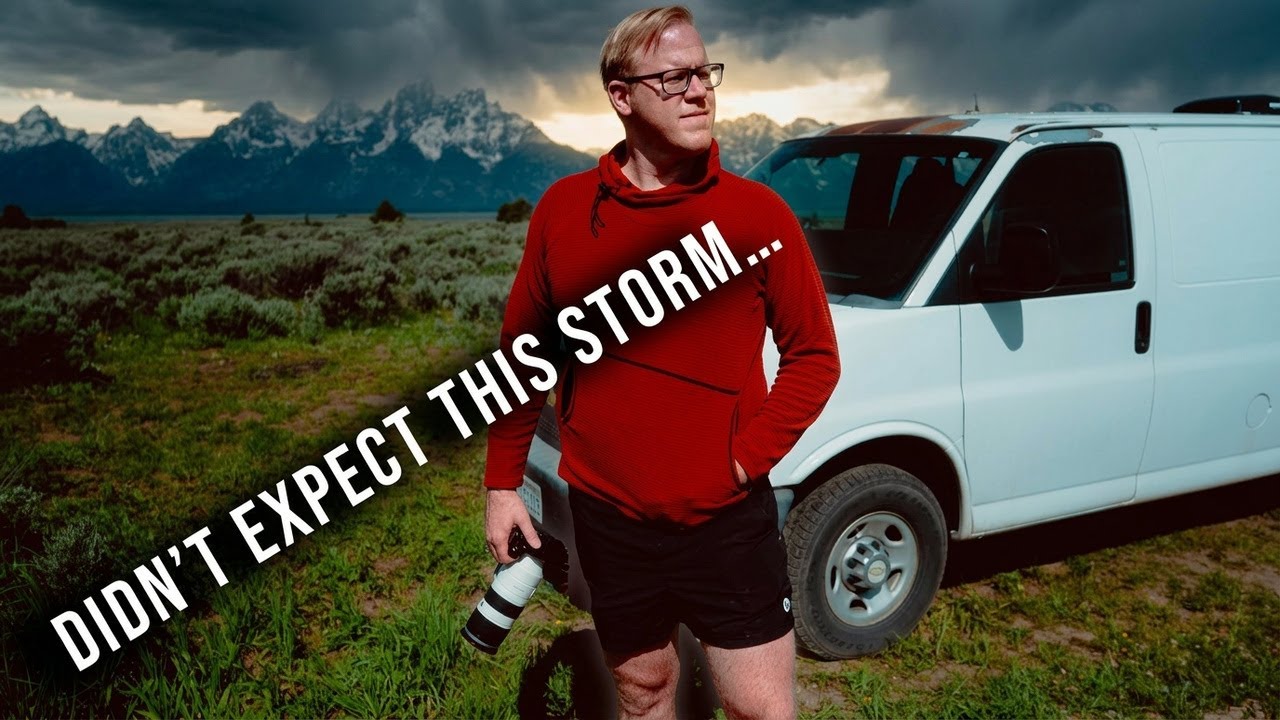 Camping in My Van Under the Tetons — Until the Storm Rolled In