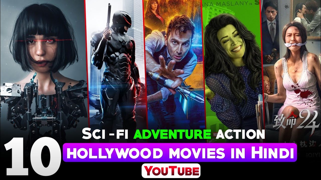 Top 10 Best Adventure Hollywood Movies on YouTube in hindi 2025 |New Hindi Dubbed Hollywood Movies