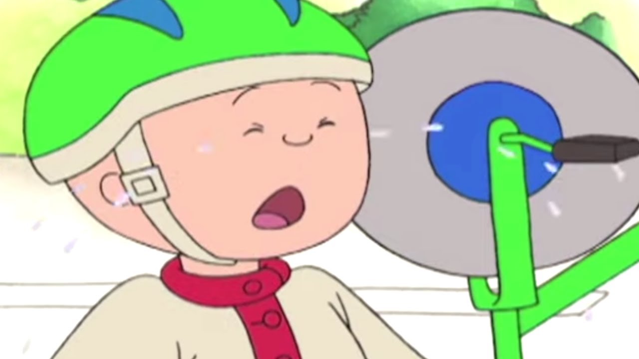 Caillou Italiano - Caillou Cade dalla Bicicletta | Nuovi episodi | Cartoni per Bambini