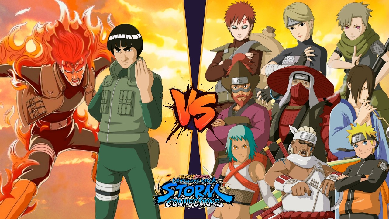 【Марафонская битва Майто Гая против Джинчурики】 NARUTO X BORUTO Ultimate Ninja STORM