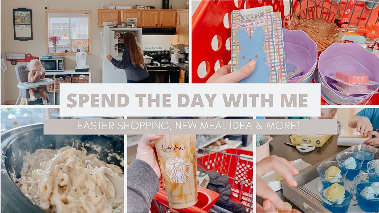 *NEW* SPEND THE DAY WITH ME! ~ Easter Shopping, New Meal Ideas + More!