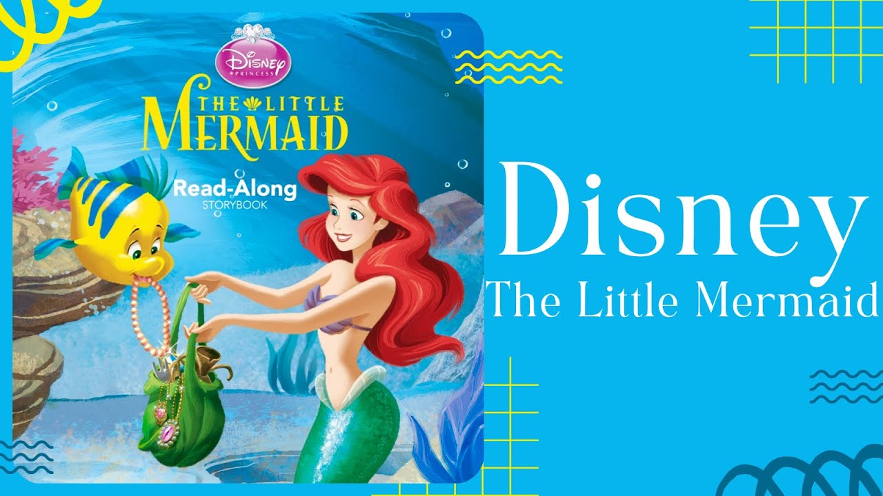 🧜‍♀️ Disney The Little Mermaid 🧜‍♀️ Stories for Kids Read Aloud [ READ ALONG VIDEO ]