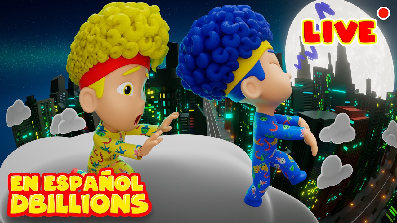 En Vivo - D Billions Mejores Canciones Infantiles | ¡Cha-Cha el Sonámbulo!