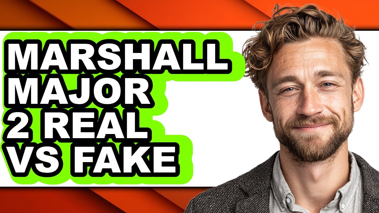 Marshall Major 2 Real Vs Fake - Full Comparison
