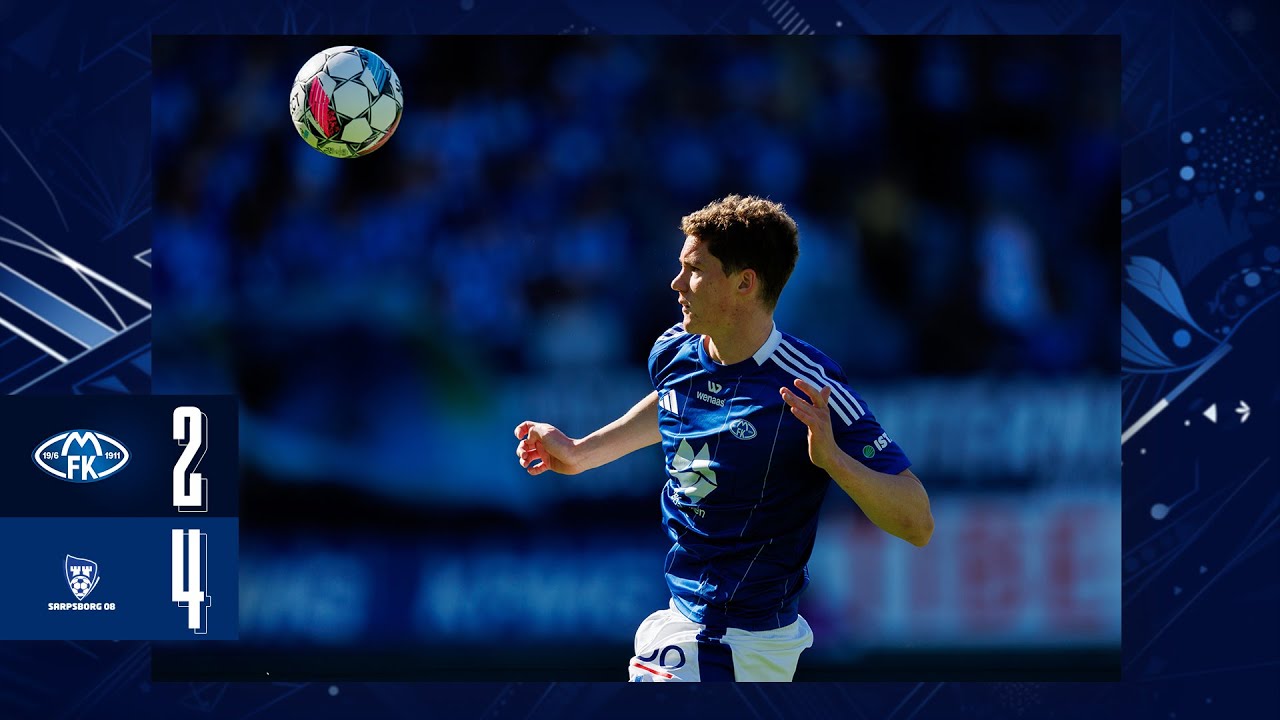Molde 2 - 4 Sarpsborg 08 | Runde 9 - Eliteserien 2024