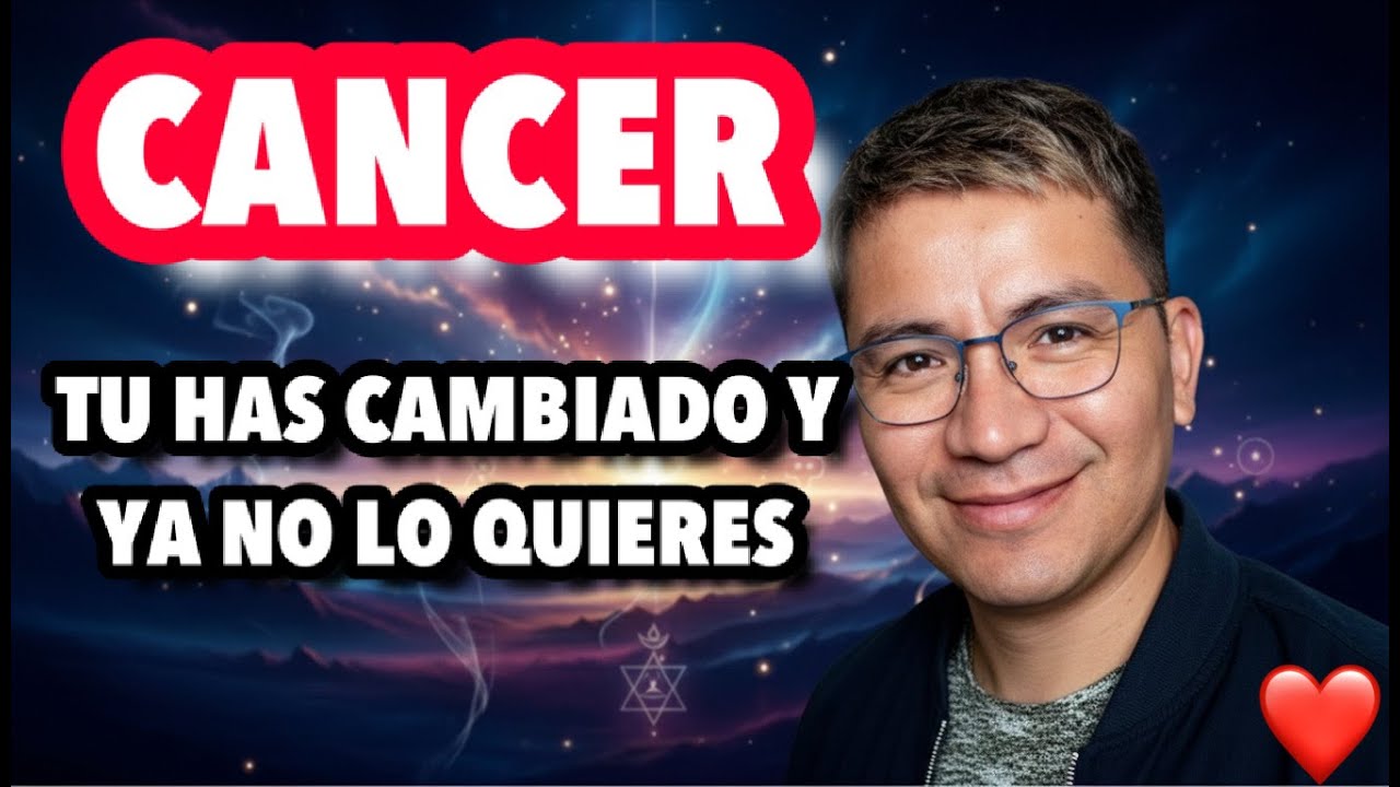 CÁNCER ♋️ YA NO LO QUIERES Y POR ESO TE BUSCAN ⁉️ TU ERES SU RETO