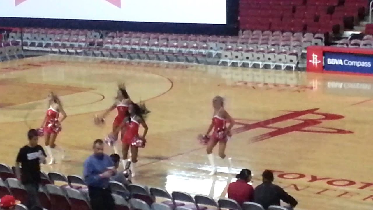 Houston Rocket Power Dancers perform - Houston Rockets 2012 Draft Party - Dance I - 6/28/2012