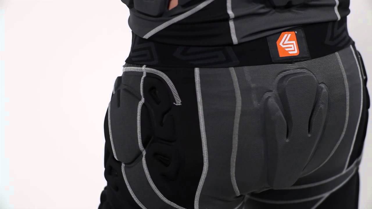SHOCK DOCTOR 743 VELOCITY SHOCKSKIN FOOTBALL 5-PAD SHORT