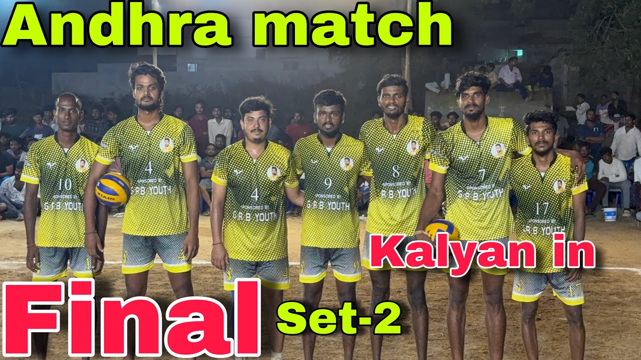 Kalyan vs mayu🔥 Final || set-2💥Andhra match 🔥@Sevenstar_volley