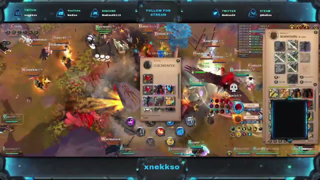 Albion Online POV Hoj Indio Solari 2% vs 11% Aponia Los renters del albion