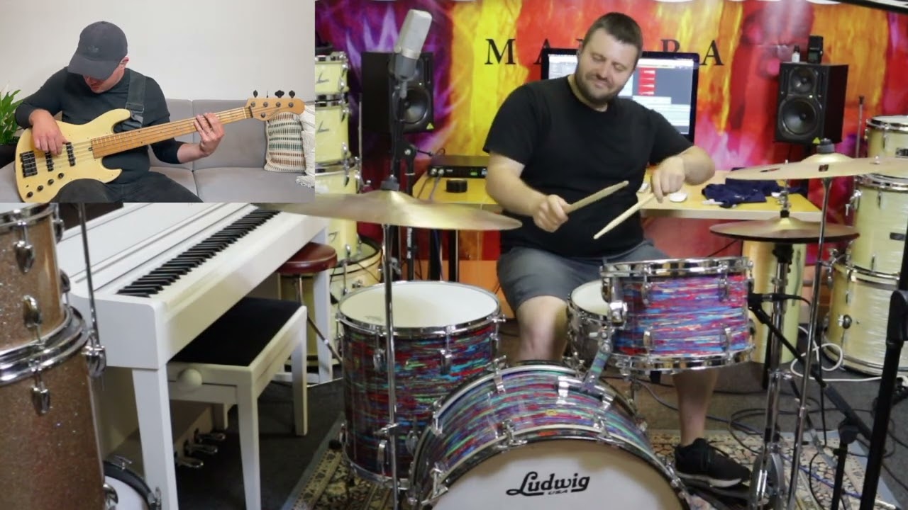 SHAUN MARTIN - The Yellow Jacket (DrumCover by StanKociov with @JurgiBass)