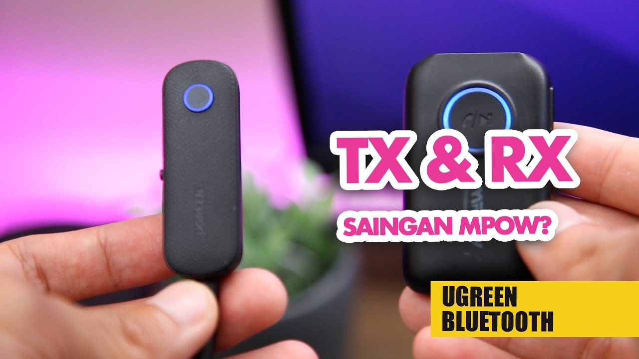 Ugreen  CM403 Bluetooth 5.0 Aux Receiver Transmitter murah BAGUS (2)