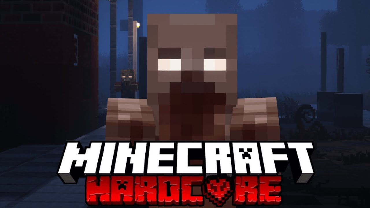 Выживание в зомбиапокалипсисе в Minecraft Hardcore...